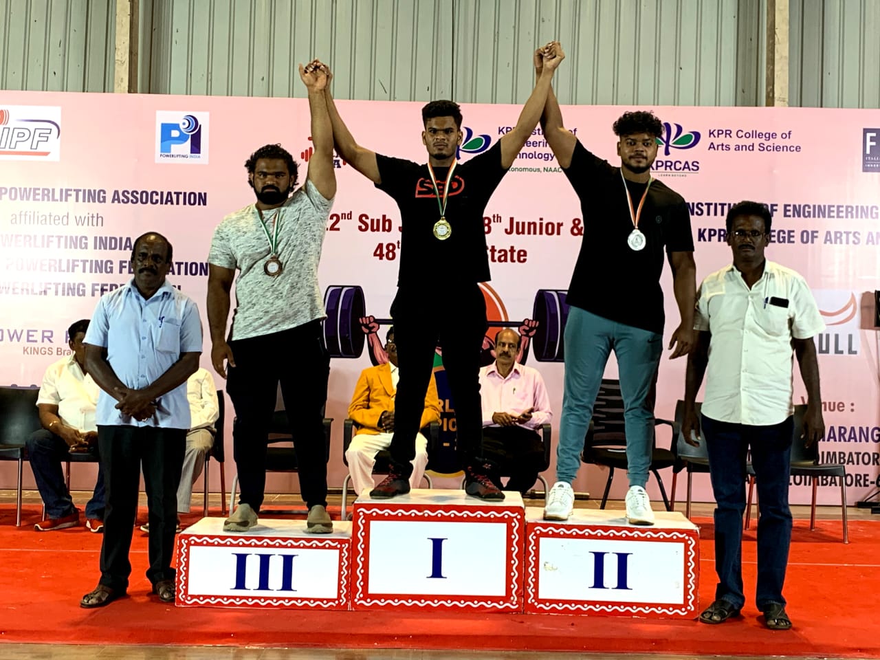 ANAND S of 3rd CSE won